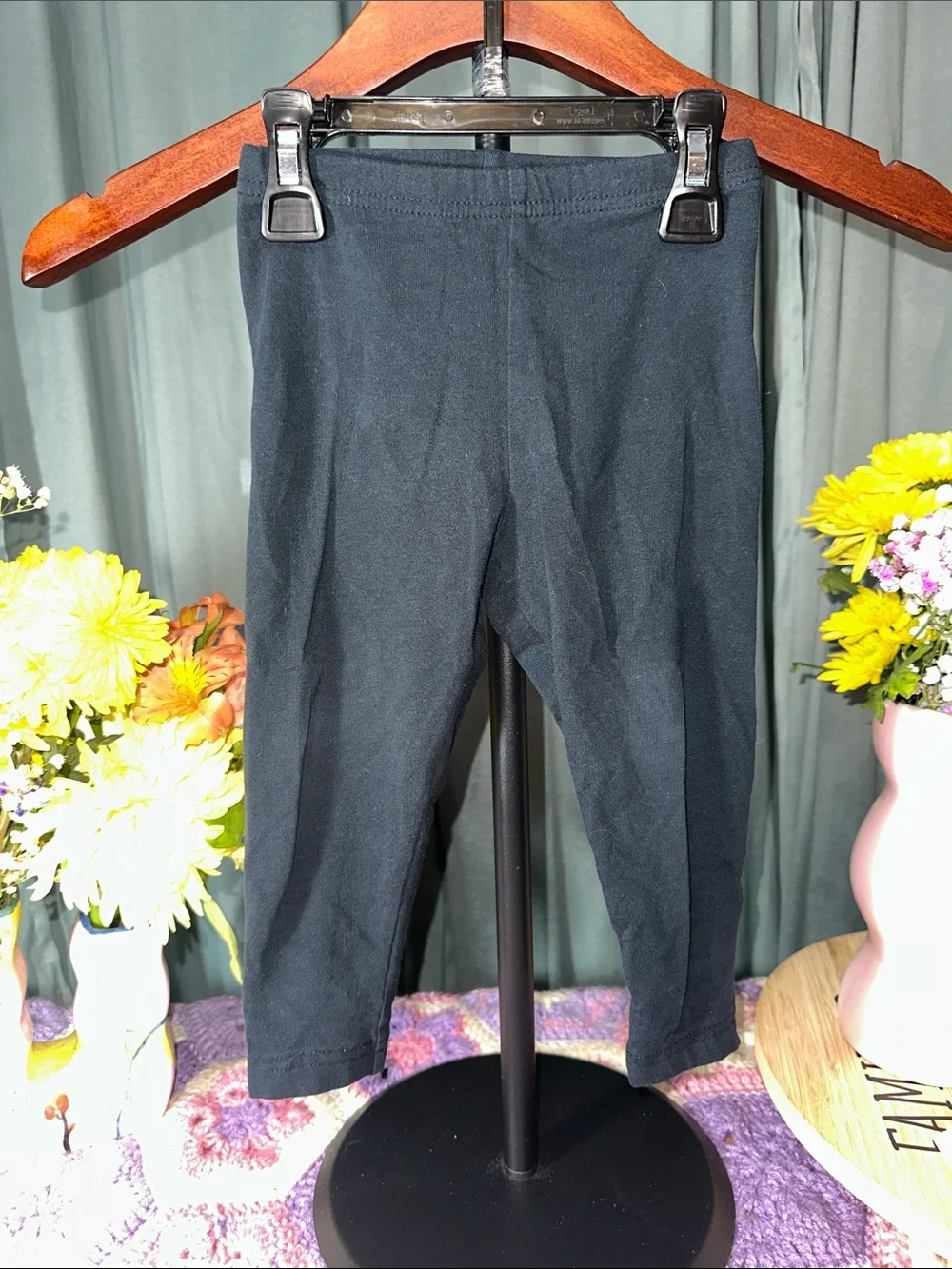 🎉Carter's Black Kids' Leggings. C338